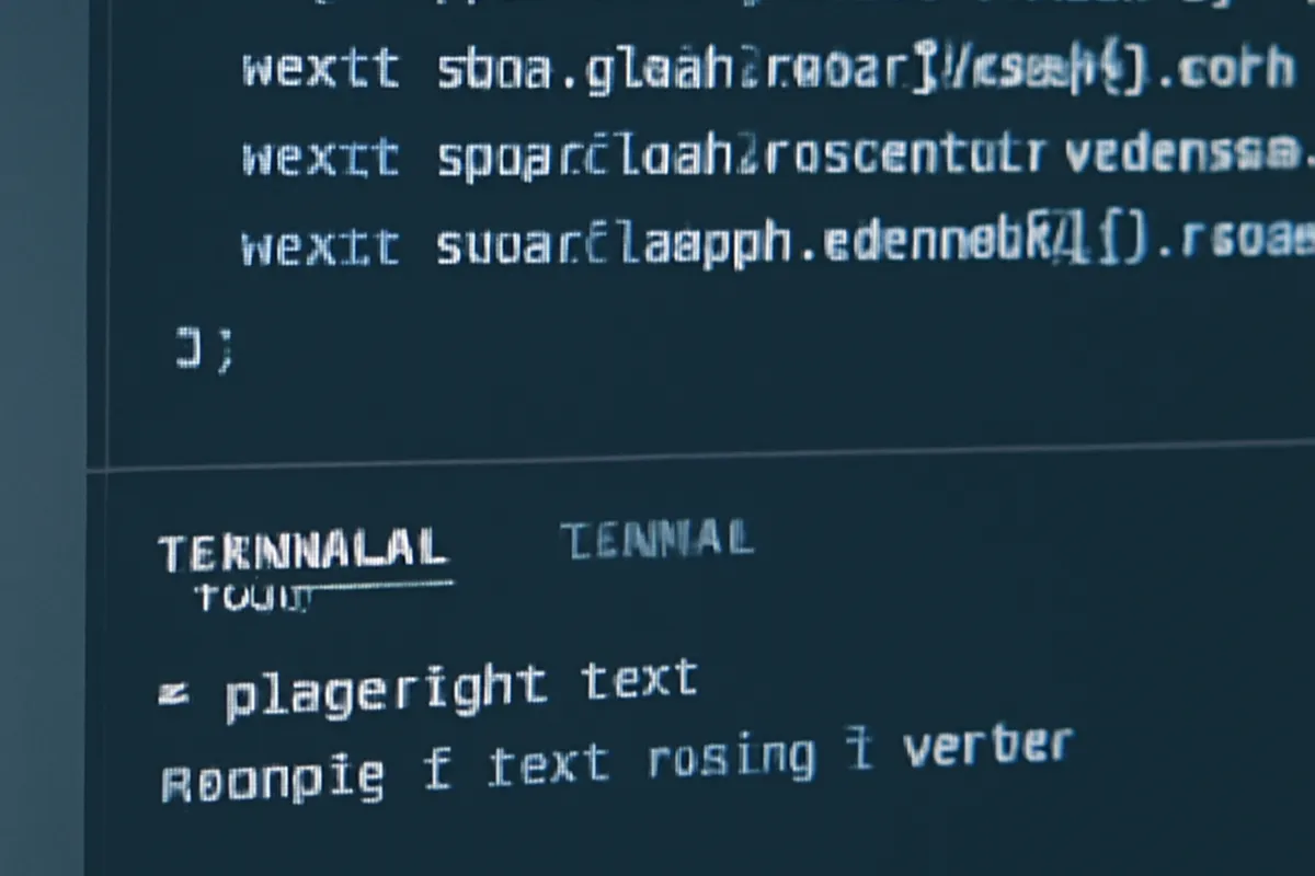 Suite de tests Playwright exécutée en ligne de commande contre une application Symfony